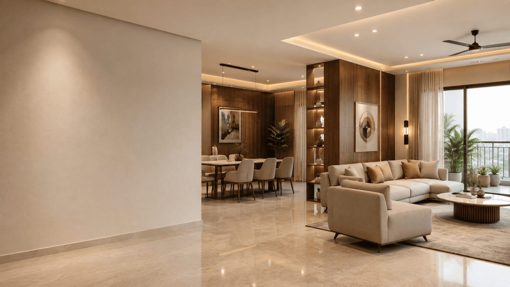 Hall room interior services — cover photo