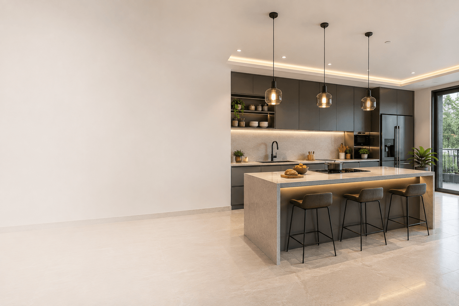 Factory-crafted modular kitchens designed for everyday living. — Interior Design by Zemara Spaces in Pune