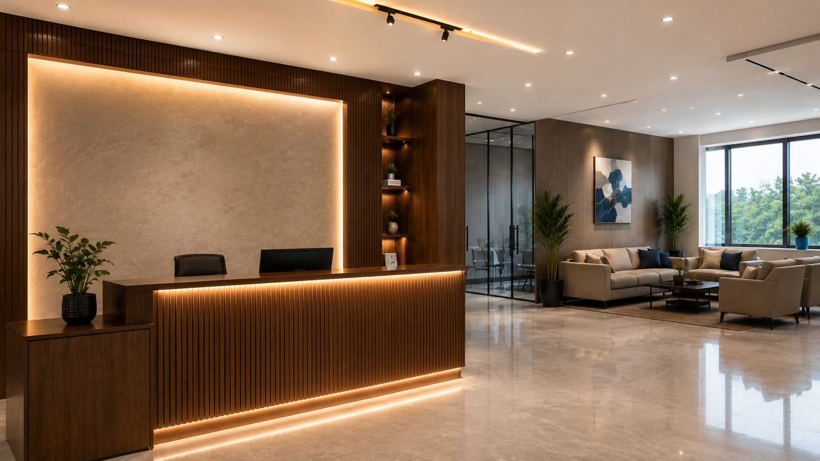 Reception & Welcome Desk